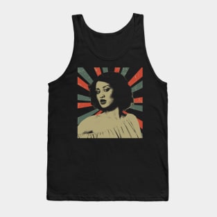 Hyman Phyllis || Vintage Art Design || Exclusive Art Tank Top